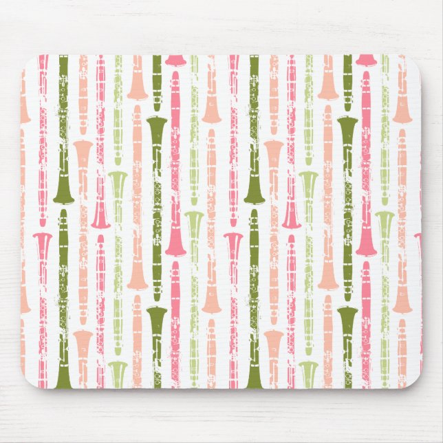 Watermelon Klarinet Mousepad (Vorne)