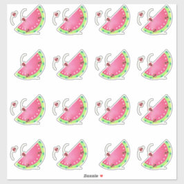 Watermelon-Konturkleber von Ladybug Aufkleber