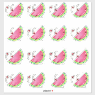 Watermelon-Konturkleber von Ladybug Aufkleber