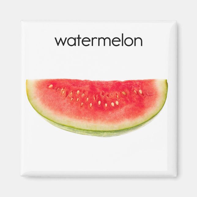 Watermelon Kühlschrank Magnet (Vorne)