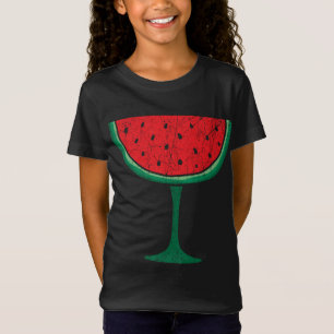 Watermelon Lover Hallo Sommerferien Tropischer Fr T-Shirt