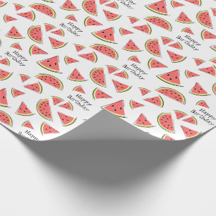Watermelon Multi Happy Geburtstagsverpackung Geschenkpapier