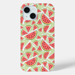 Watermelon Multi iPhone Gehäuse grün 15 Hülle