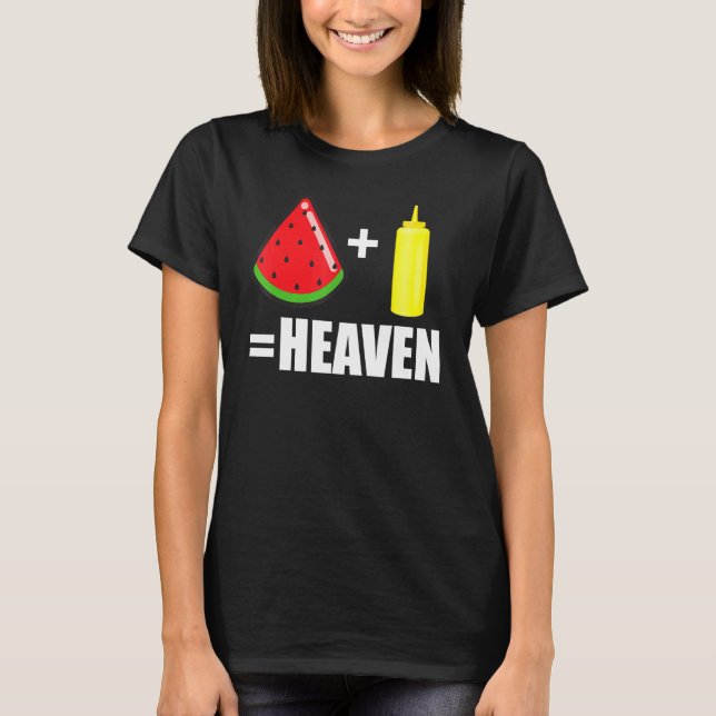 Watermelon Mustard Challenge Tik 1 T-Shirt (Vorderseite)