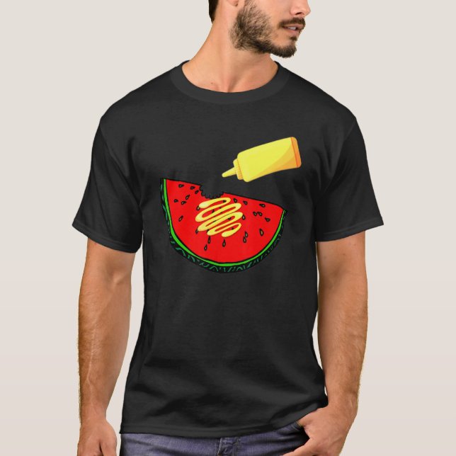 Watermelon Mustard Challenge Tik 2 T-Shirt (Vorderseite)