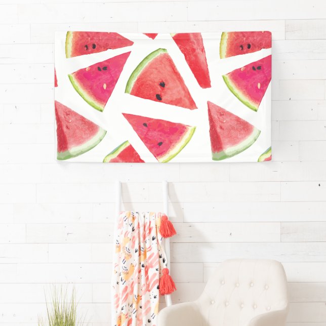 Watermelon-Muster Erstellung 2 Banner (Insitu)
