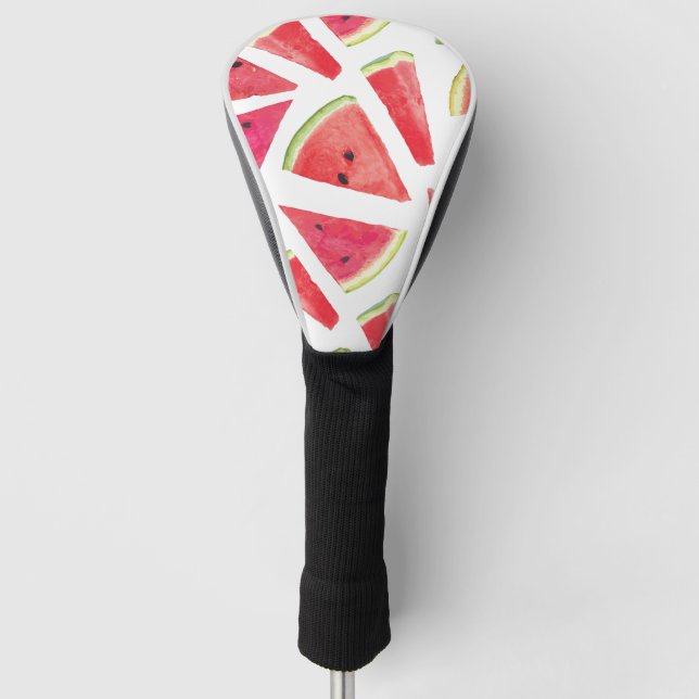 Watermelon-Muster Erstellung 2 Golf Headcover (Vorderseite)