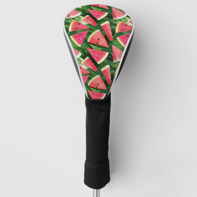 Watermelon-Muster Golf Headcover (Vorderseite)