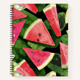 Watermelon-Muster Kreation 5 Notizbuch