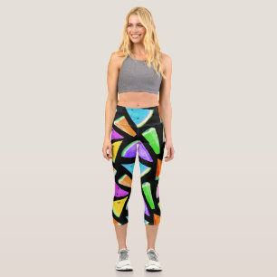 Watermelon-Muster Kreation 7 Capri Leggings