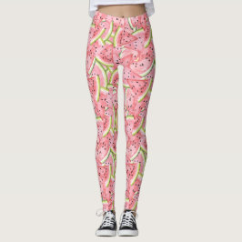 Watermelon-Muster Leggings