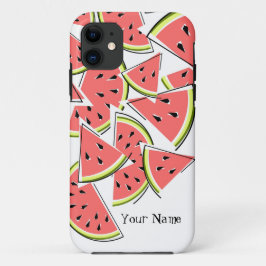 Watermelon "Name" iPhone-Fall Case-Mate iPhone Hülle