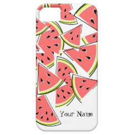 Watermelon "Name" iPhone-Fall Case-Mate iPhone Hülle