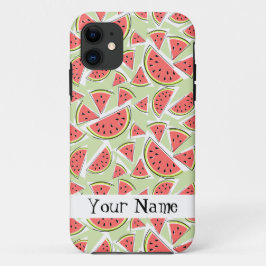 Watermelon 'Name' Multi green iPhone Gehäuse Case-Mate iPhone Hülle