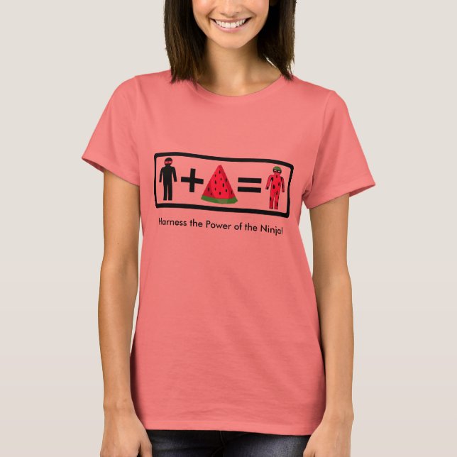 Watermelon Ninja T-Shirt (Vorderseite)