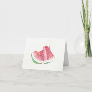 Watermelon Note Card Dankeskarte