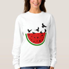 Watermelon of Freedom – Palestinian Symbol of Hope Sweatshirt