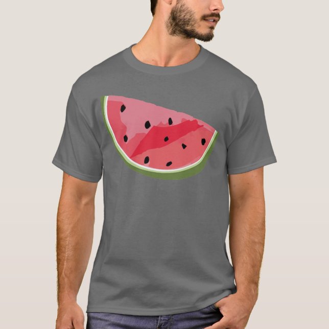 Watermelon Palestine Flag Map of Palestine friend  T-Shirt (Vorderseite)