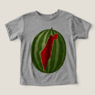 Watermelon Palestine Map Slice