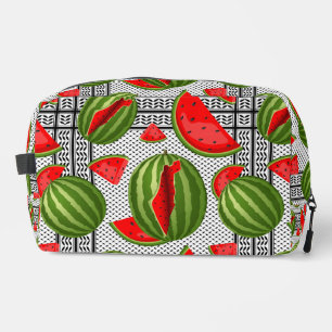 Watermelon Palestine Map Slice Waschbeutel