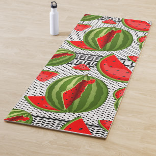 Watermelon Palestine Map Slice Yogamatte