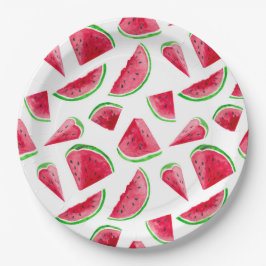 Watermelon Paper Plate Pappteller