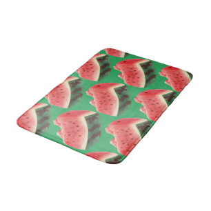 Watermelon Pattern Badematte
