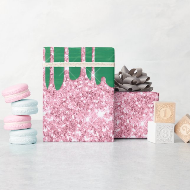 Watermelon Pattern Geschenkpapier (Babyparty)