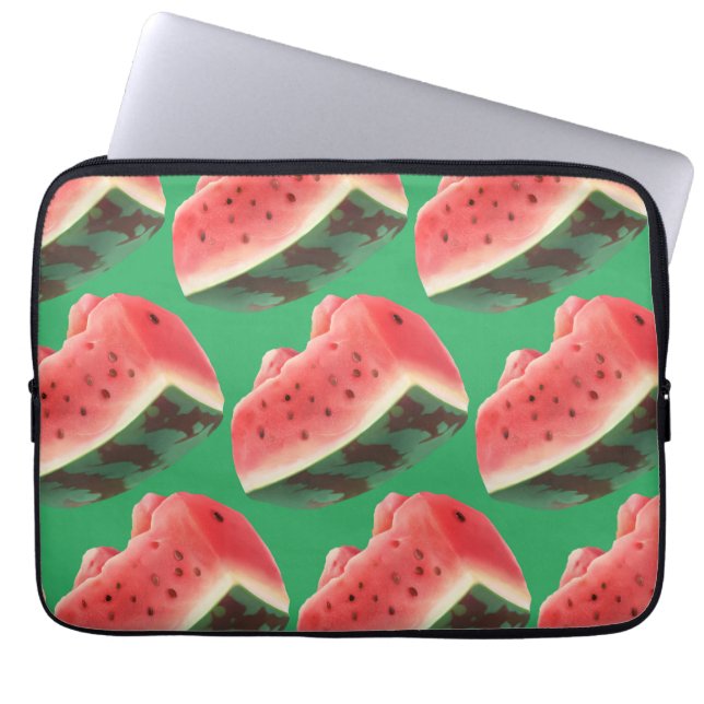 Watermelon Pattern Laptopschutzhülle (Vorderseite)
