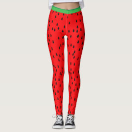 Watermelon Pattern Leggings