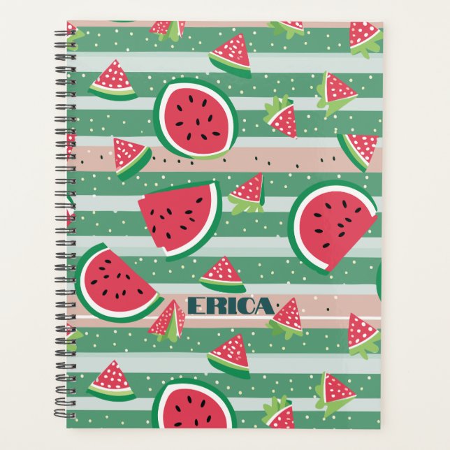 Watermelon Pattern Planer (Vorderseite)