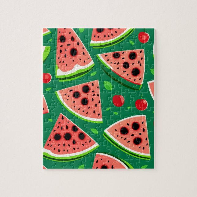Watermelon Pattern Puzzle (Vertikal)