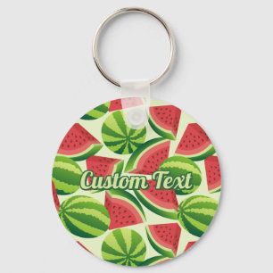 Watermelon Pattern Schlüsselanhänger