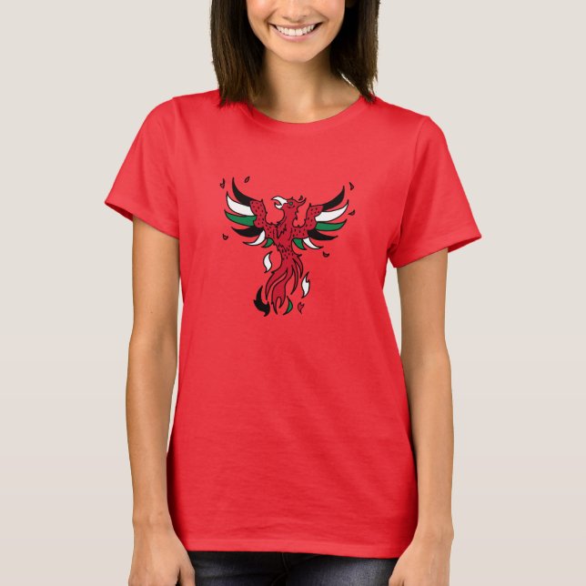 Watermelon Phoenix T-Shirt (Vorderseite)