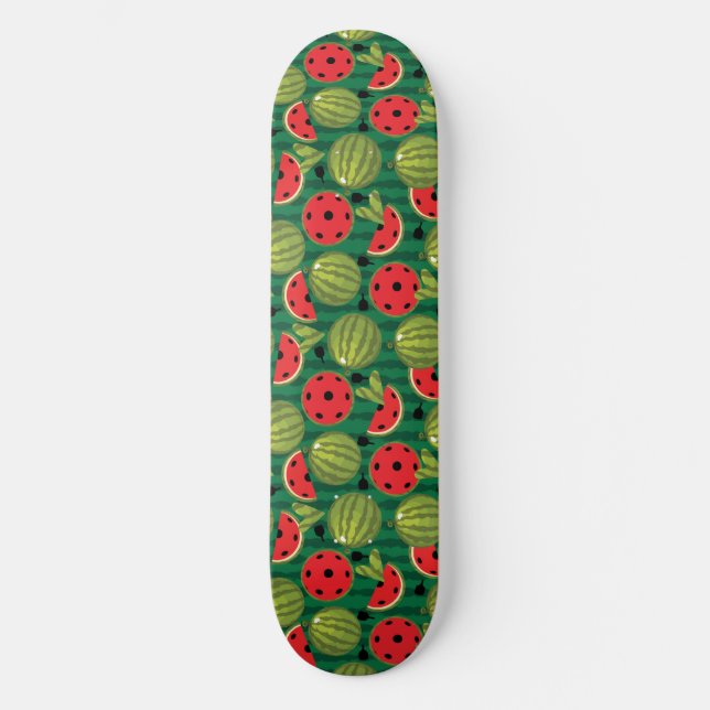 🍉 Watermelon 🍉 Pickleball Skateboard (Vorderseite)
