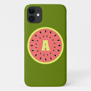 Watermelon Pink "Monogram" iPhone Gehäuse Case-Mate iPhone Hülle