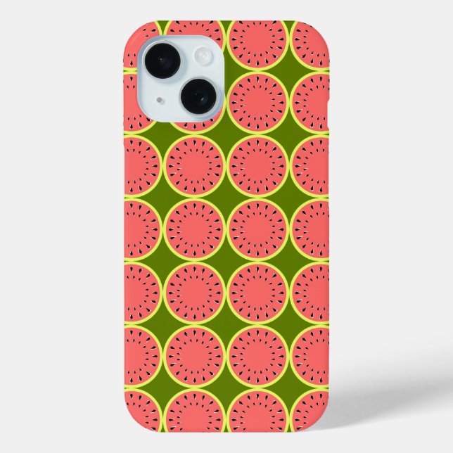 Watermelon Pink Multi iPhone Gehäuse Case-Mate iPhone Hülle (Rückseite)
