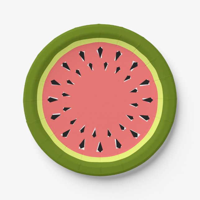 Watermelon Pink Paper Teller (Vorderseite)