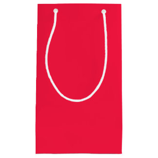 Watermelon Pink Solid Color Kleine Geschenktüte