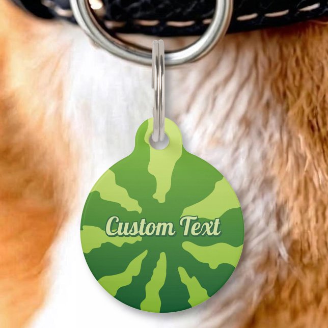 Watermelon Rind Pet ID Tag Haustiermarke (Von Creator hochgeladen)