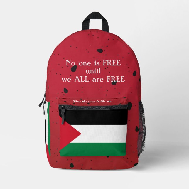 Watermelon-Rucksack Bedruckter Rucksack (Vorderseite)