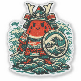 Watermelon Shogun — Guardian of the Seas Aufkleber