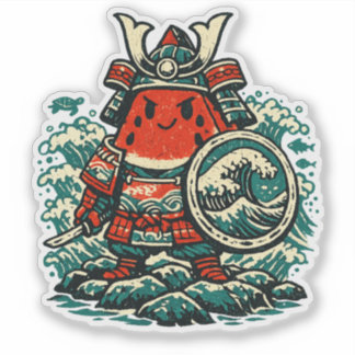 Watermelon Shogun — Guardian of the Seas Aufkleber