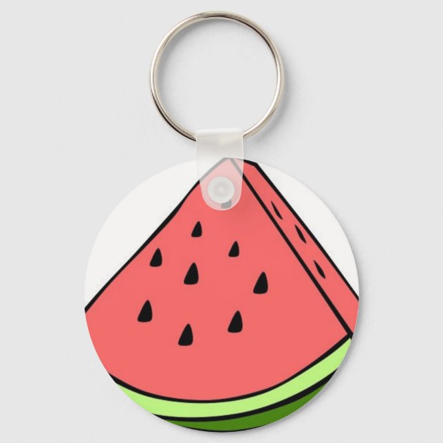 watermelon_simple.jpg schlüsselanhänger (Vorderseite)