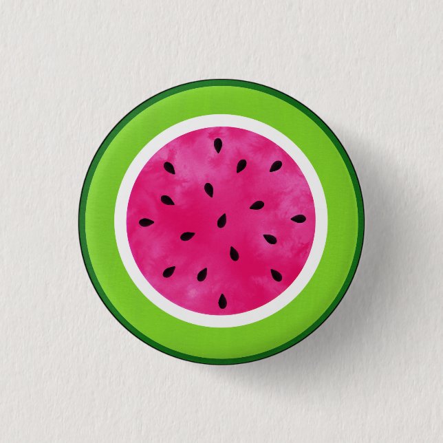 Watermelon Slice Button (Vorderseite)
