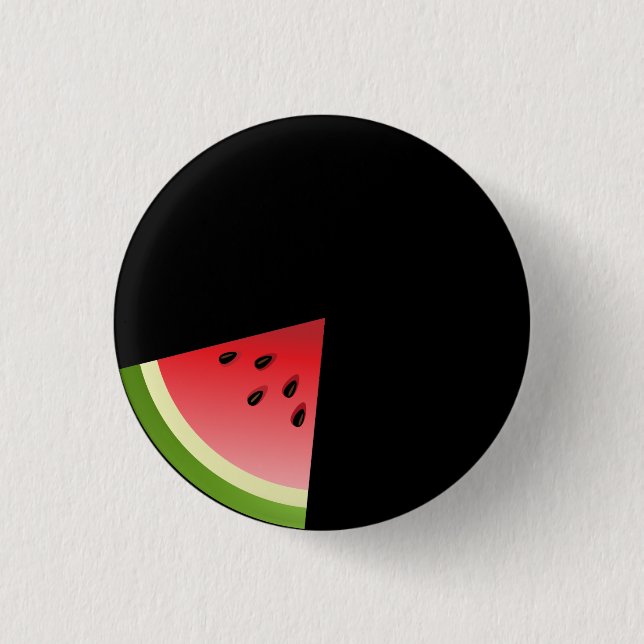 Watermelon Slice Button (Vorderseite)