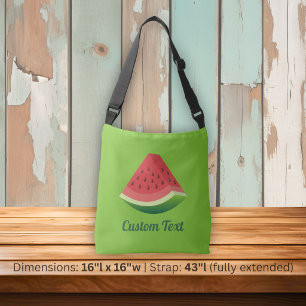 Watermelon Slice Crossbody Bag Tragetaschen Mit Langen Trägern