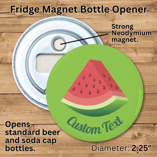 Watermelon Slice Flasche Opener Flaschenöffner (Von Creator hochgeladen)