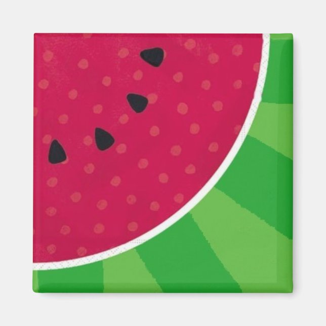 Watermelon Slice Magnet (Vorne)