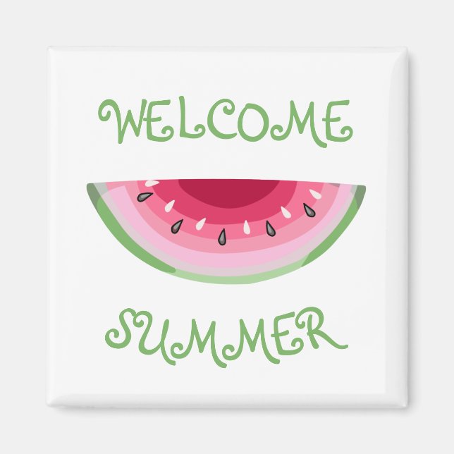 Watermelon Slice Magnet (Vorne)
